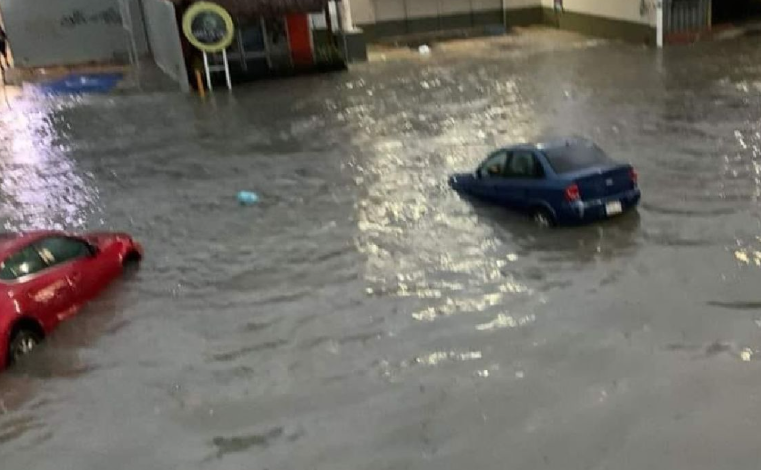 Fuertes lluvias afectan a todo Quintana Roo